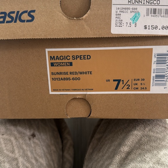 Women’s ASICS Magic Speed running shoes - Picture 5 of 5